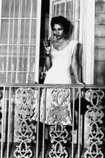 Dorothy Dandridge with drink on porch full length 24x36 inch Poster picture