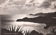 REAL PHOTO: English Harbour, ANTIGUA - British West Indies from Shirley Heights picture