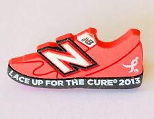 NB New Balance Pin Badge Lace Up For The Cure 2013 Charity Run Rubber Rare (D5) picture