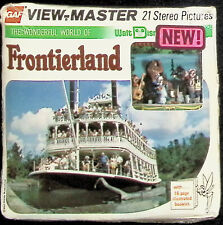 WALT DISNEY WORLD FRONTIERLAND 3d View-Master 3 Reel Packet SEALED picture