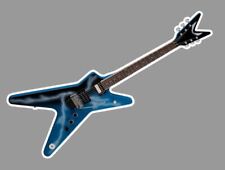 Dimebag Darrell Pantera Lightning Bolt Guitar Die Cut Glossy Fridge Magnet picture