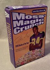 Randy Moss Magic Crunch Cereal Box Rookie of Year 1998 Limited Edition Vikings picture