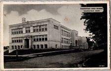 1940 Woodsfield, Ohio Woodsfield High School Real Photo Postcard Vintage RPPC picture