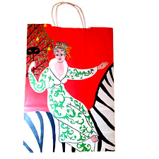 Vintage 1980s Bloomingdale's NYC Christmas Holiday Shopping Bag picture
