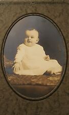 Vintage Photograph Portrait Baby Boy Identified John Delvin Lewis History picture