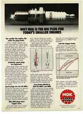 1981 NGK Spark Plugs Vintage Print Ad picture