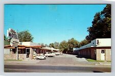 Elko NV-Nevada, Elko Motel, Outside Scenic View, Vintage Postcard picture