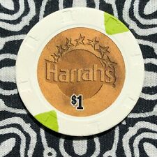 Harrah's $1 Laughlin, Nevada Gaming Poker Casino Chip E35 picture
