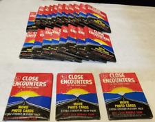 XMAS 3 SEALED 1978 Close Encounters of the Third Kind 3 Wax Packs +Free shipping picture