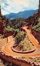 Manitou Springs CO Colorado Temple Drive Cave of the Winds Vtg Postcard A20 picture