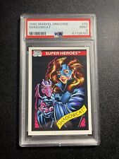 1990 Marvel Universe Shadowcat #25 PSA 9 MINT picture