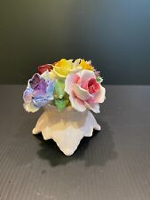 Gorgeous Radnor Small Bone China Flower Sculpture, England picture