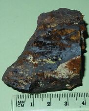 Kidwellite on Haematite - iron Monarch S.A. Mineral specimen  60x30mm #1072 picture