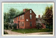 Lexington MA-Massachusetts, 1776 Hancock-Clarke House, Antique Vintage Postcard picture