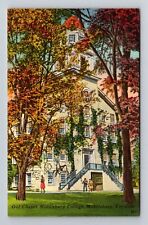 Middlebury VT-Vermont, Middlebury College, Old Chapel, Vintage Postcard picture
