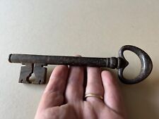 Antique 1700's Rare Large French Hand Wrought Key, Church Castle Mansion 11.5