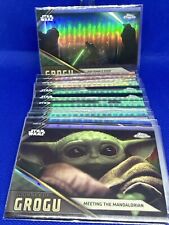 2023 Topps Chrome Star Wars Journey Of Grogu COMPLETE 20 Card Set MINT picture