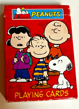 Vintage SNOOPY PEANUTS Playing Cards Deck by Hoyle 2004 Complete Deck 56 Cards  picture
