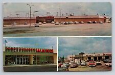 Montgomery Ward Store Burlington Iowa Multiview Postcard Posted 1968 picture