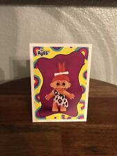 1992 Topps Russ Trolls Trading Card Stone Age Trolls #39 picture