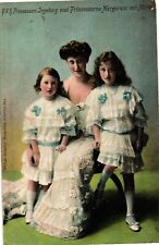 Royalty Princess Ingeborg of Denmark & Princesses Margareta & Marta Postcard picture