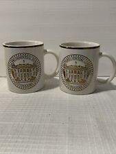 President Bill Clinton/Gore 53rd Presidential Inaugural 1997 Mug Cup Lot Of 2 picture