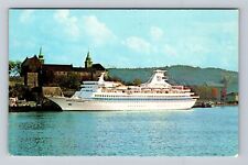 Miami FL-Florida, Royal Caribbean Cruise Line, Antique, Vintage c1975 Postcard picture