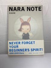 Yoshitomo Nara Art NARA NOTE 1st Edition 1999-2000 obi included (e.g. book) picture