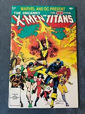 Marvel And DC Presents The Uncanny X-Men vs The New Teen Titans #1 Comic VF+ picture