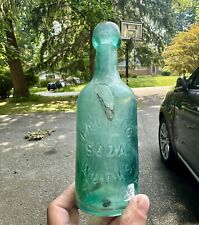 Early Pacific Soda Works Classen San Francisco CA Blob Top Bottle 1870s Western picture
