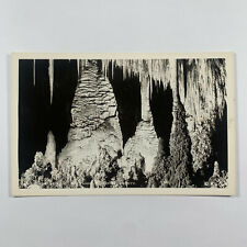 RPPC Postcard New Mexico Carlsbad Cavern NM  Temple Sun Big Room EKC 1940s picture