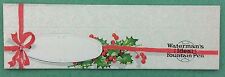 Waterman c. 1920 Christmas Sleeve New Old Stock Holly no pen included picture