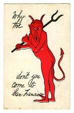 c.1901-07 DEVIL GREETINGS 