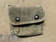 ORIGINAL WWII US ARMY INFANTRY M1944 JUNGLE FIRST AID KIT CARRY POUCH picture
