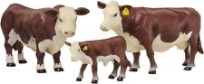 Little Buster Hereford Family Set: Hereford Cow, Bull, and Calf 1/16th Scale picture