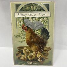 Vintage Postcard 1911 Happy Easter picture