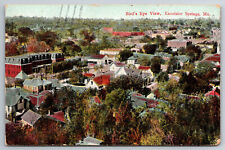 Vintage Postcard MO Excelsior Springs Aerial View Divided Back c1909 ~7239 picture