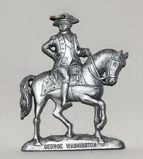 Vintage Reu & Co George Washington Pewter Pendant 3 ¾” Tall x 3” Wide picture