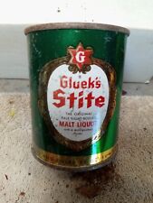 Gluek's stite malt 8oz  flat top  beer can picture