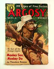 Argosy Part 4: Argosy Weekly Sep 4 1937 Vol. 275 #5 FN picture