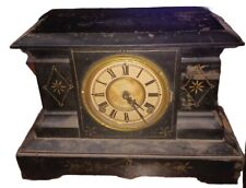 Antique Patented 1882 Ansonia Cast Iron Mantle Clock picture