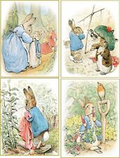 8 BEATRIX POTTER PETER RABBIT STATIONERY WITH ORGANZA BAG picture