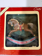Hallmark Ornament 1992 Rocking Horse 12th in series picture