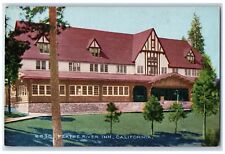 River Inn California Postcard Feather River Inn Exterior Building c1910 Vintage picture