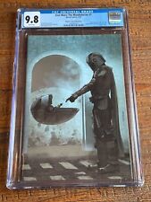 STAR WARS THE MANDALORIAN #1 CGC 9.8 MIKE MAYHEW NYCC EXCL MOONLIGHT VARIANT HOT picture