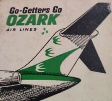 Ozark Airlines Matchbook Vintage 1970s NOS Rare VHTF Go Getter Jet  picture