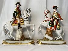 RARE PORCELAIN SCHEIBE-ALSBACH FIGURINES ON HORSEBACK picture