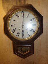 Antique E.N. Welch Drop Octagon No.1 Wall Clock picture
