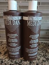 Medi-Dan Medicated Dandruff Shampoo, 16 oz + 8 oz, 1 New & 1 Half Used Bottle picture