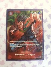 Monkey D.Dragon Alt Art OP07-015 SR 500 Years in the Future ENG ONE PIECE GCC NM picture
